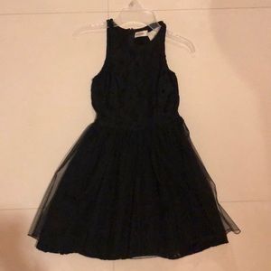 Girl’s Black Dress